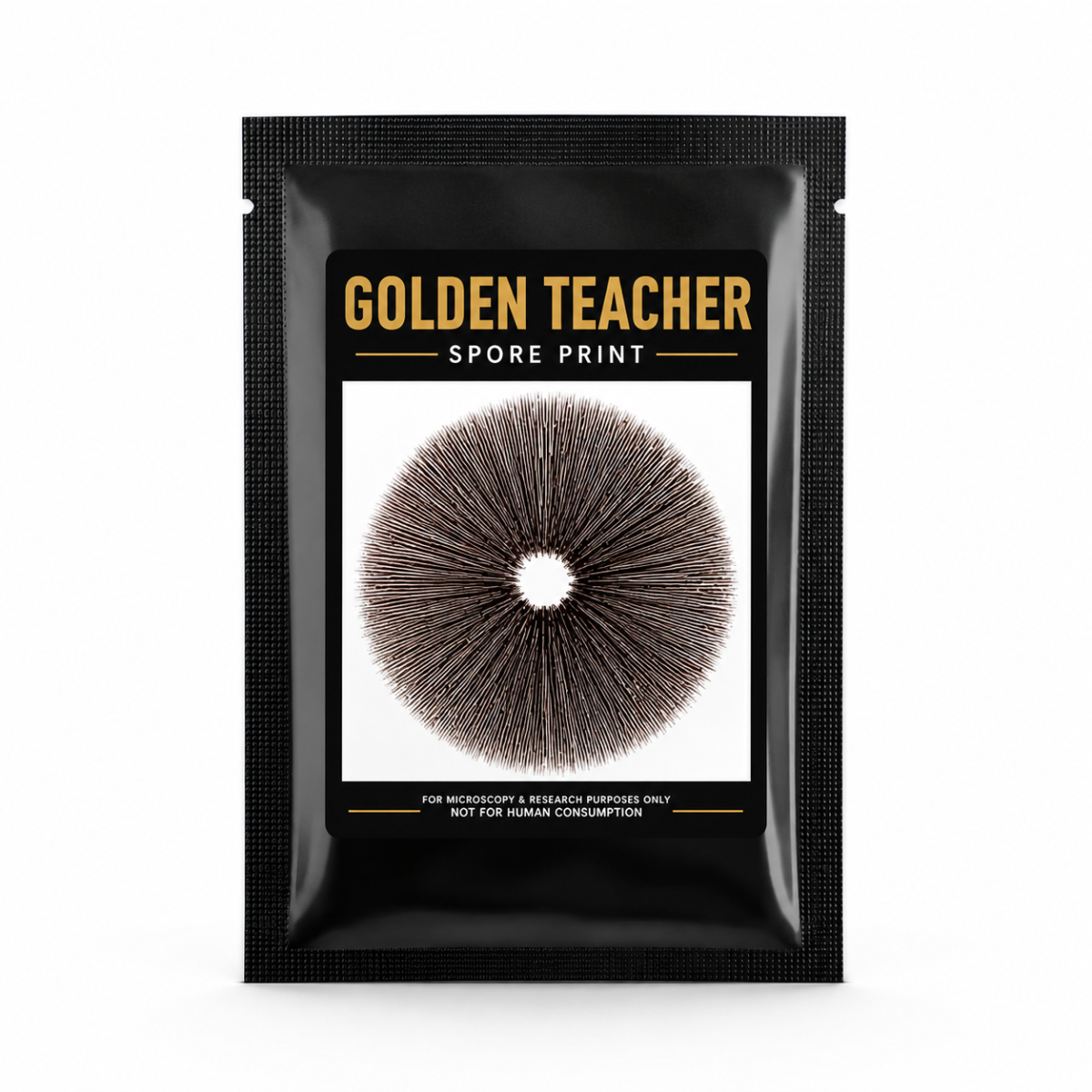 Golden Teacher Spore Print - Image 1