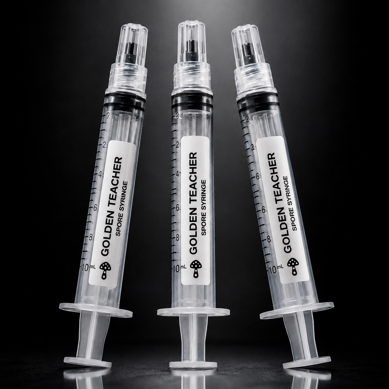 60949163-d285-4034-ad2c-d8ef614b0a18 Golden Teacher Mushroom Spore Syringe - Image 1